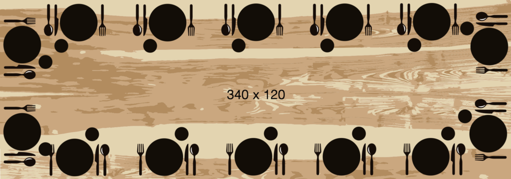 Quelles dimensions de table pour vos convives ? / Artmeta