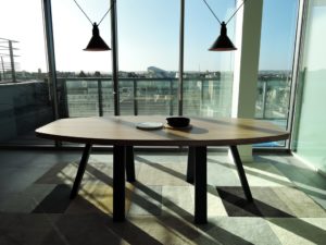 ARTMETA table romulée mobilier sur mesure professionnel bureaux paccard balmat paris