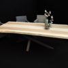 ARTMETA table mikado acier et bois massif