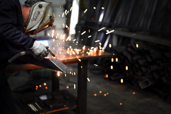 Atelier ARTMETA : Sylvain / Fabrication d'un pied Mikado en acier