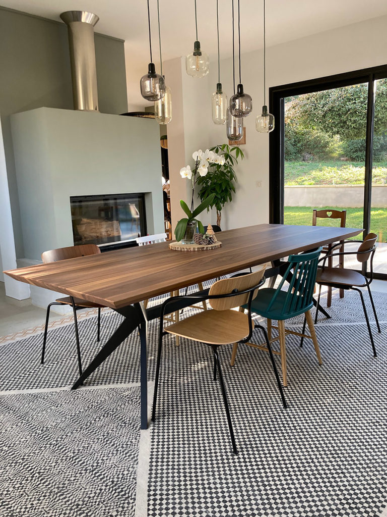 Chaise salle à manger bois - Fabrication haut de gamme