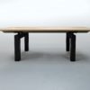 Table acier bois Mecano sur mesure / ARTMETA