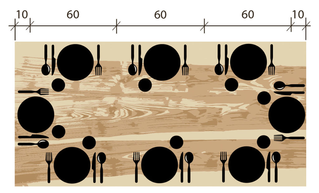 Comment bien prendre les mesures de votre table rectangulaire de