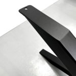 ARTMETA / pied de table Mikado sur mesure en acier