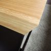 ARTMETA / table basse REVUE en acier et bois massif