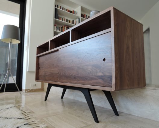 ARTMETA / buffet Glorieuses sur mesure en bois massif