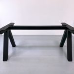 ARTMETA / Pied de table Aubier sur mesure en acier