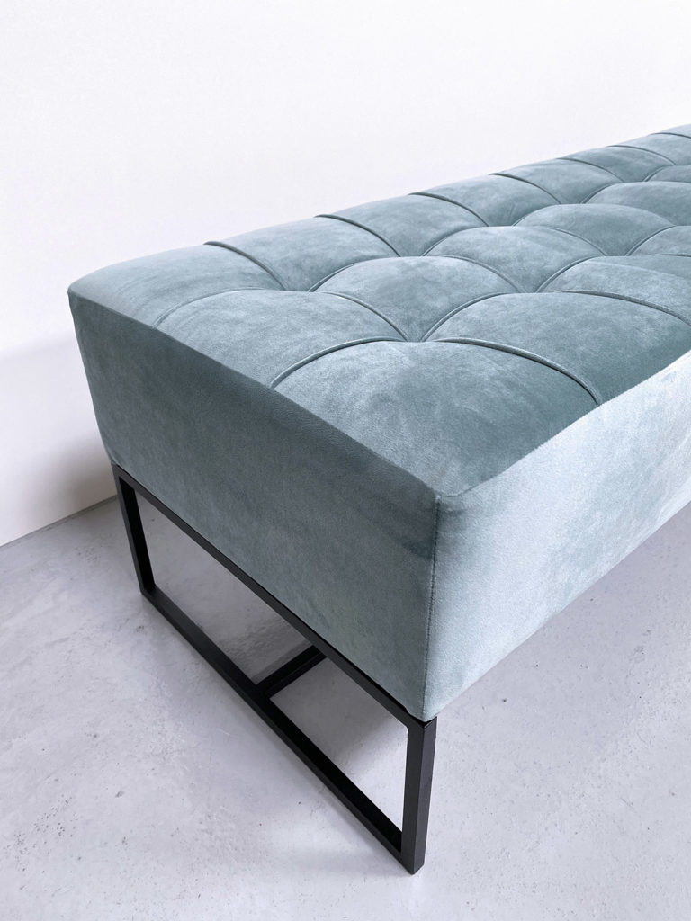 Banquette velours sur mesure ARTMETA