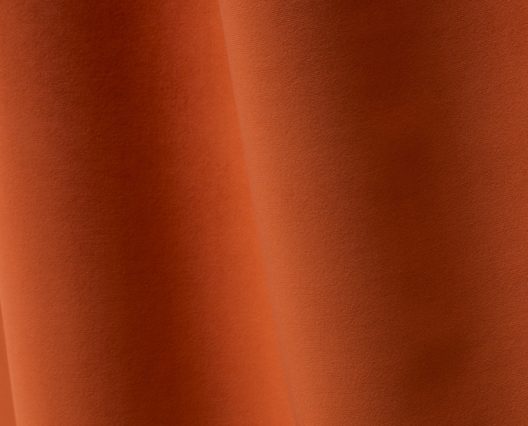 Échantillon de tissu velours abricot