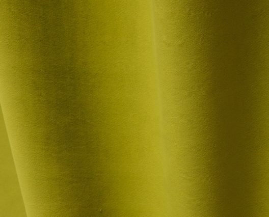 Échantillon de tissu velours tilleul