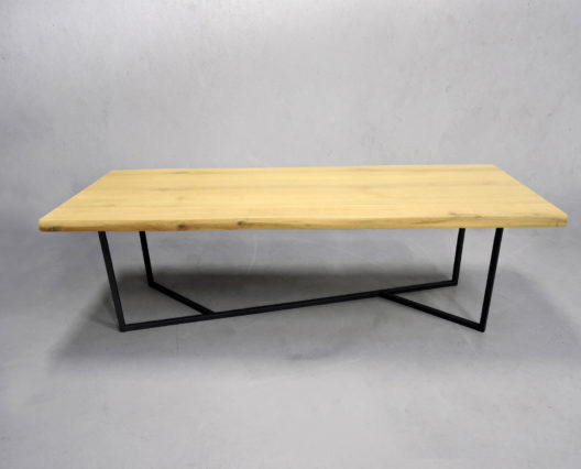 Table bois métal Empreinte sur mesure / ARTMETA