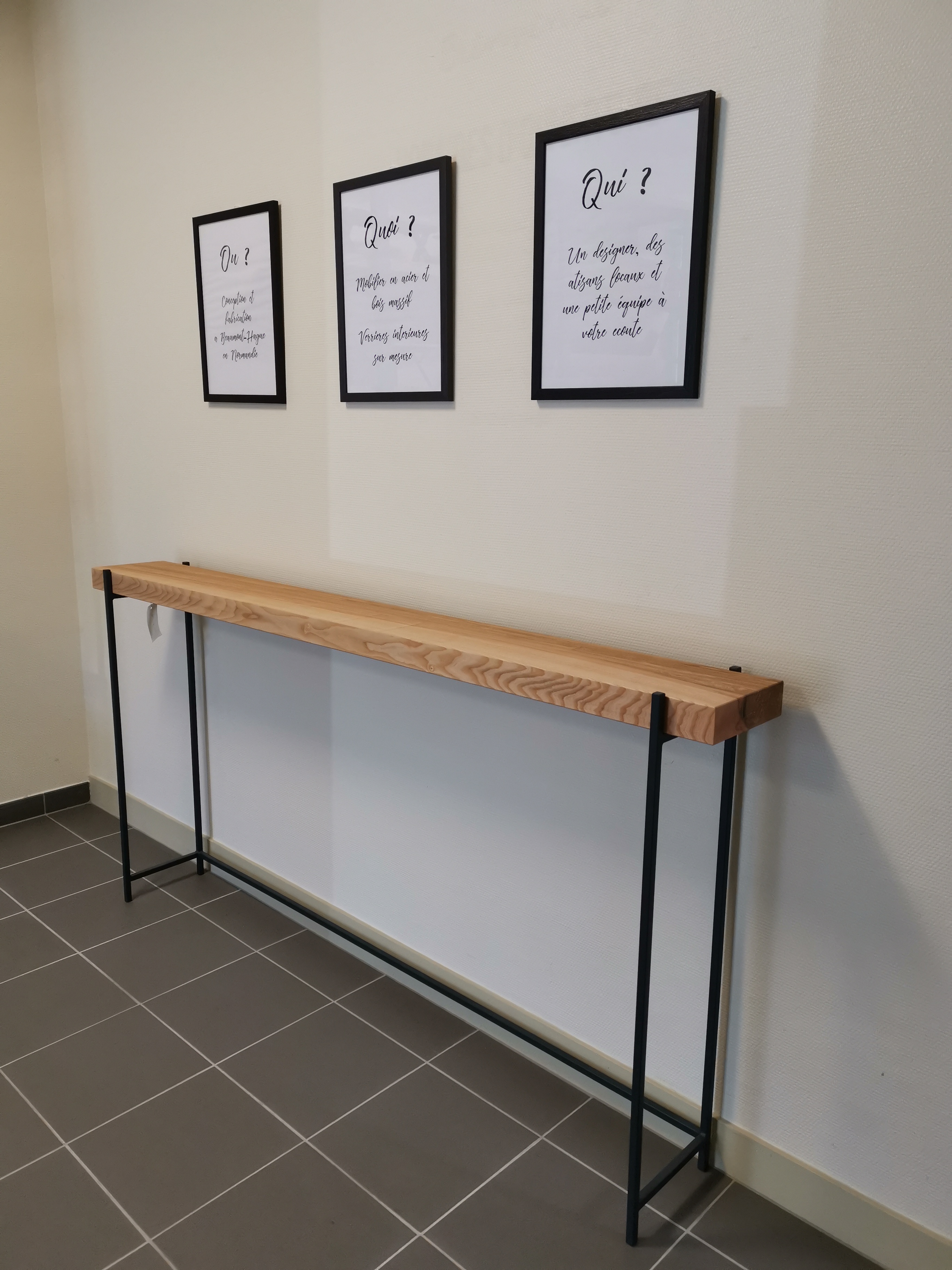 ARTMETA console  passe partout 180 x  20  x  H 90 cm fr ne 