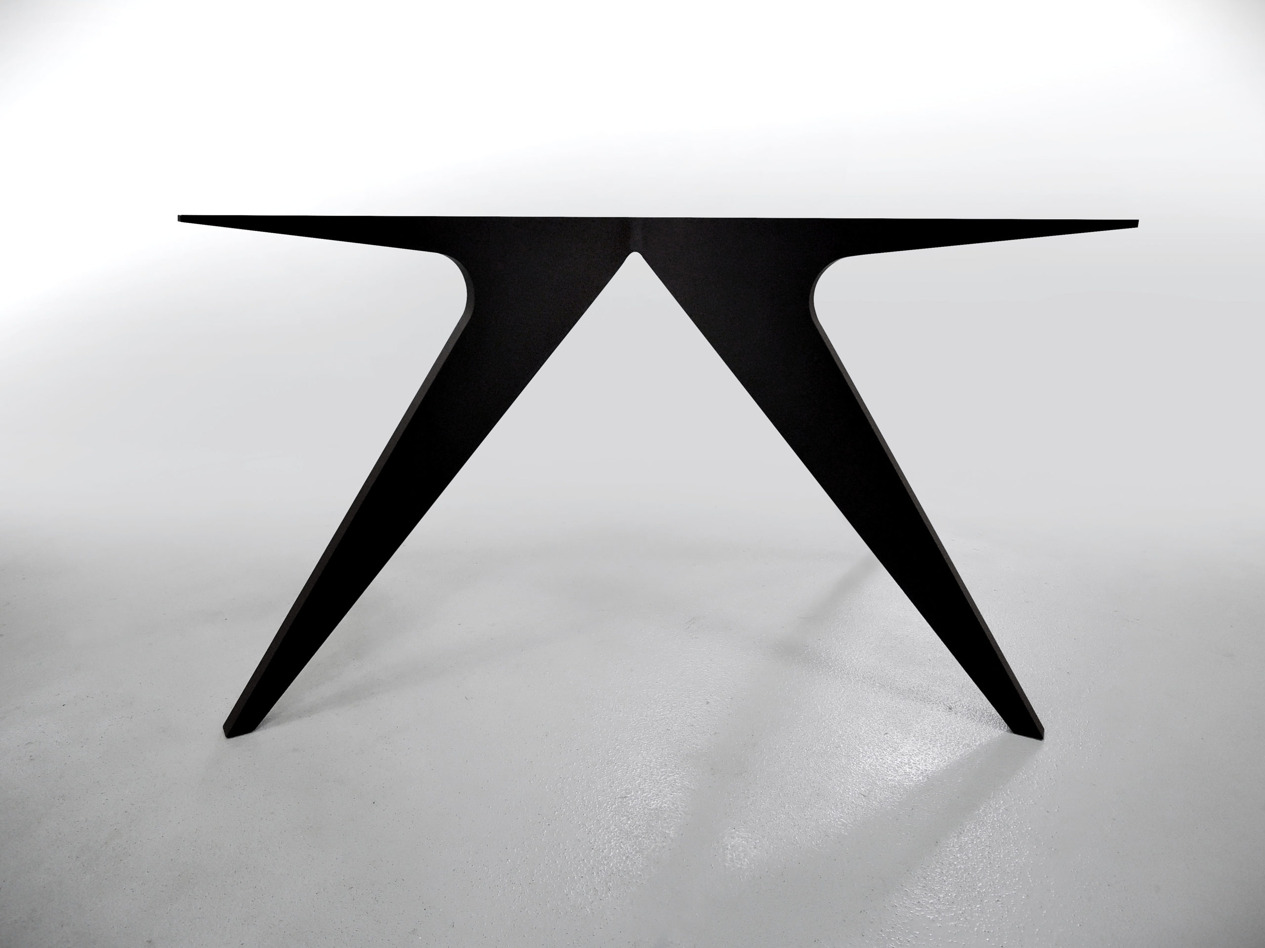 ARTMETA pied de table Méduse en aluminium sur mesure / Table Méduse