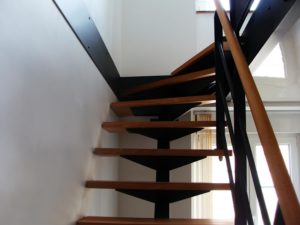 ARTMETA / Réalisations menuiserie métallique / escalier