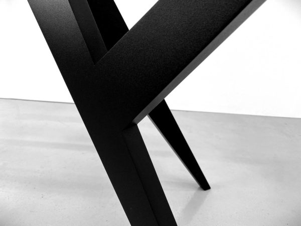 Pied de table "Ma Reine" sur mesure / Aluminium pleine masse / ARTMETA