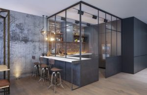 Verrière acier sur mesure pour la cuisine