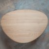 Table basse Galet / Bois massif et acier / Fabrication sur mesure ARTMETA
