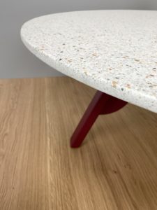 Table basse terrazzo Nageoire ARTMETA