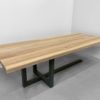 Table EQUILIBRE en acier et bois massif / Fabrication française et sur mesure ARTMETA