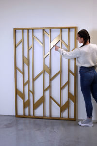 Claustra metal intérieur