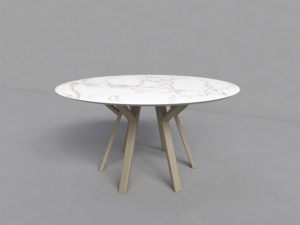 Table ronde céramique RAMAGE dekton entzo