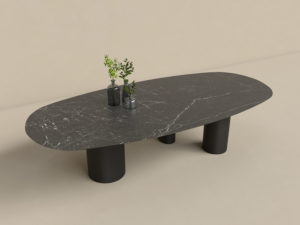 Table en céramique Dekton modèle Orion