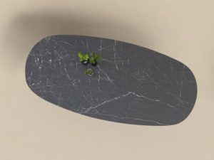 Table en céramique Dekton modèle Orion