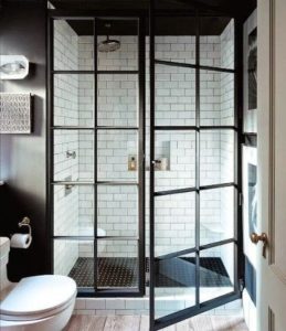 verrière porte de douche