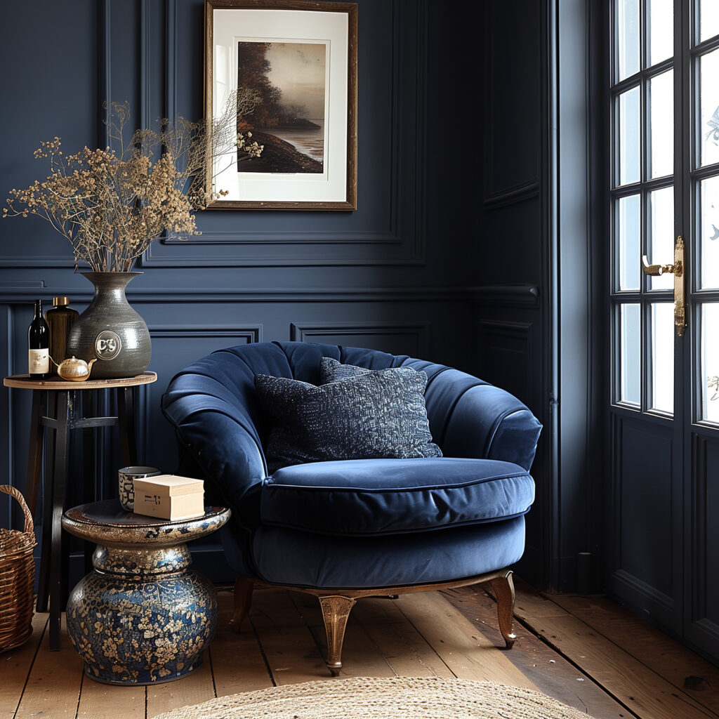 Couleur Bleu Nuit / Mobilier artisanal ARTMETA