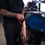 ARTMETA / Atelier de fabrication en Normandie dans la Hague : Fred