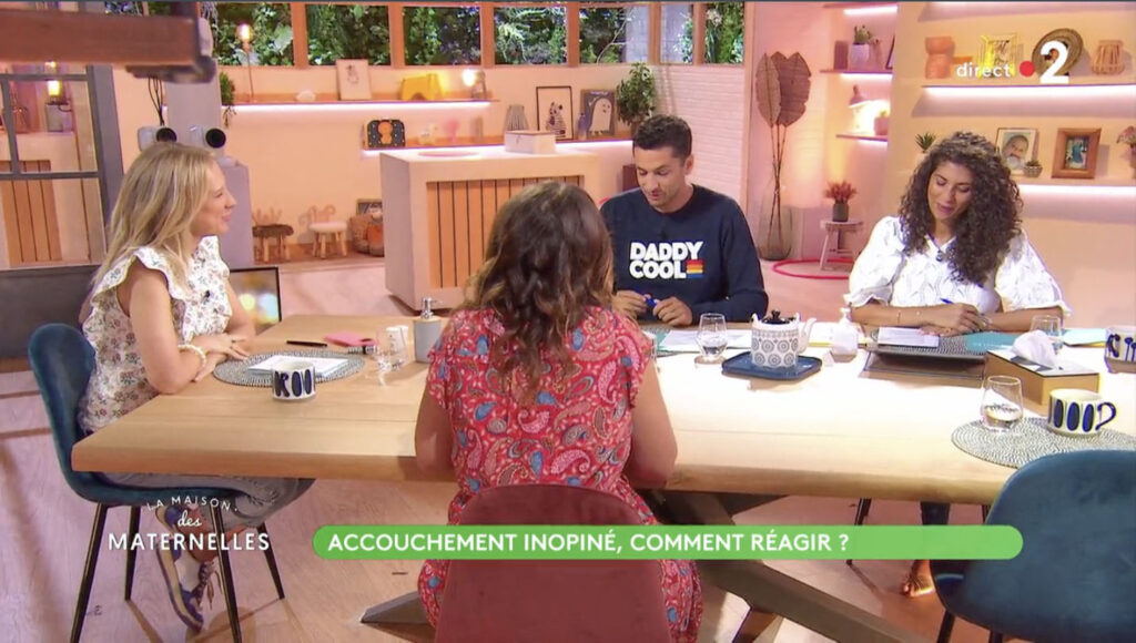 Table Mikado Artmeta sur France 2 dans l'émission La Maison des Maternelles