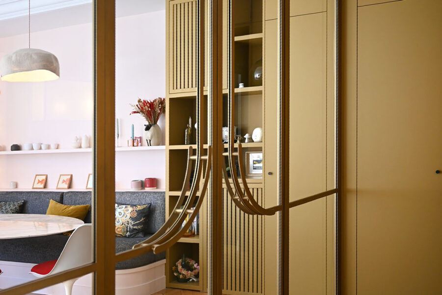 Double porte coulissante N°111