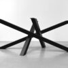 Pied de table Mikado en acier
