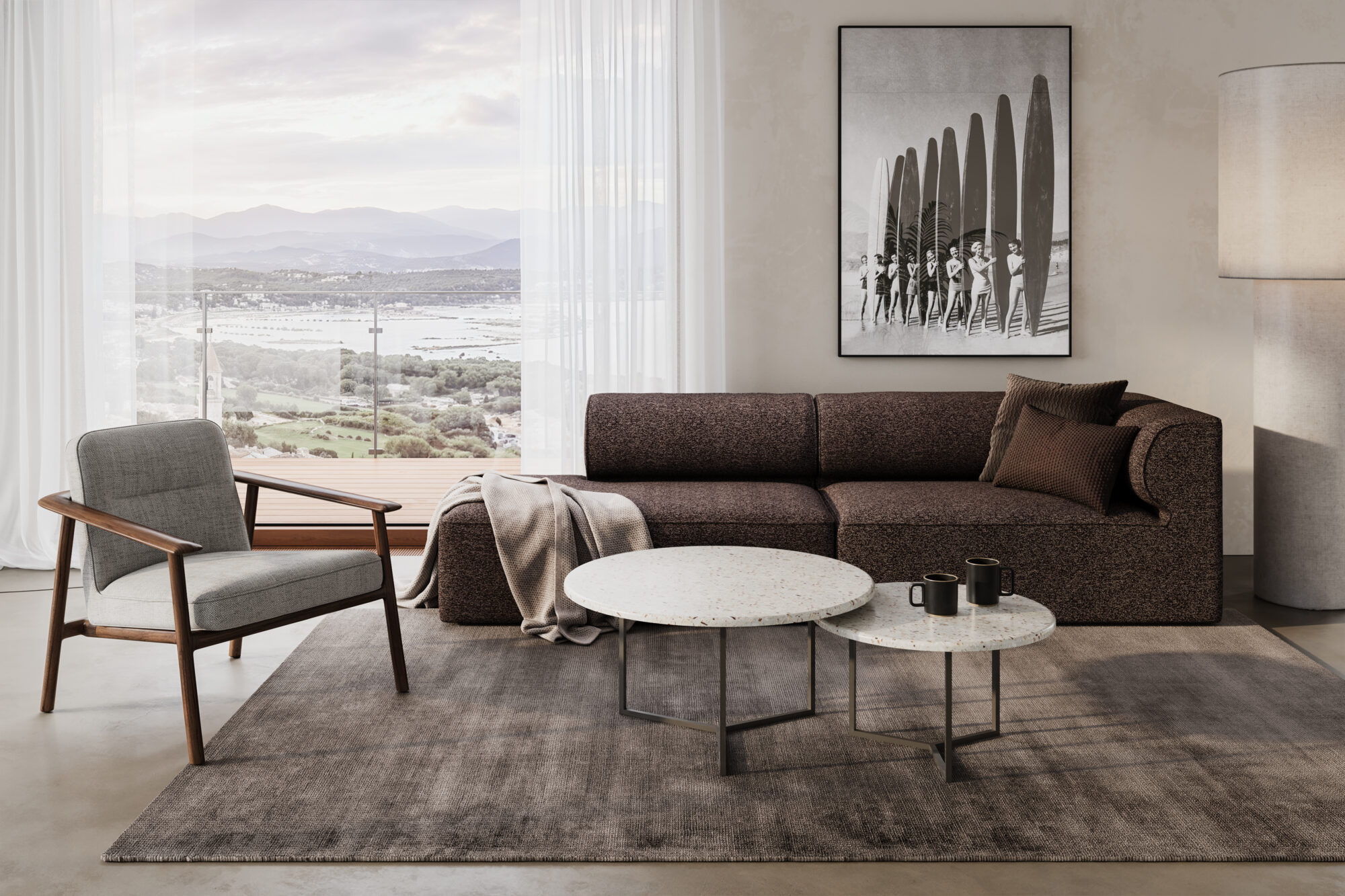 Tables basses Coquillage OSTREA