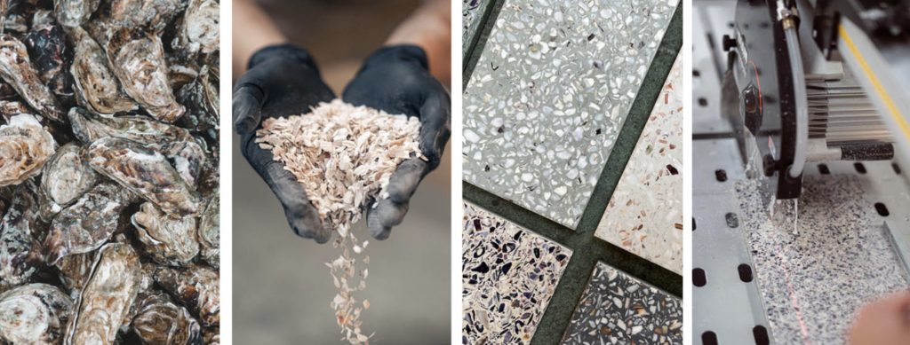 Terrazzo marin / procédé de fabrication en Bretagne