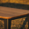 table avec plateau en bois massif
