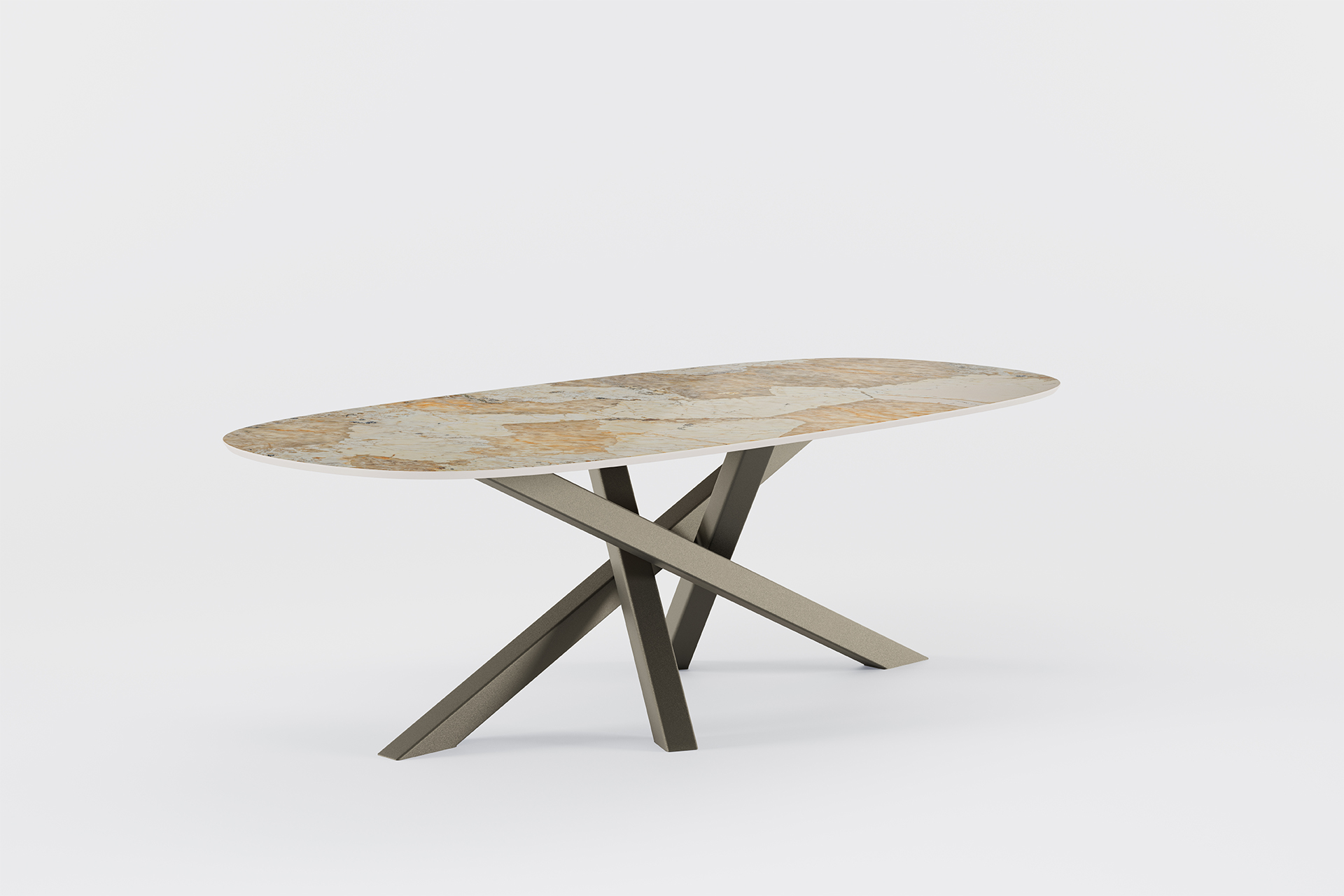 table à manger Mikado céramique DEKTON