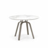 table ronde céramique Table ronde en céramique DEKTON aura diamètre 100 cm pour 4 personnes