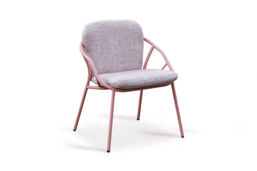 Chaise de jardin Madrid Nansa MUSOLA rose