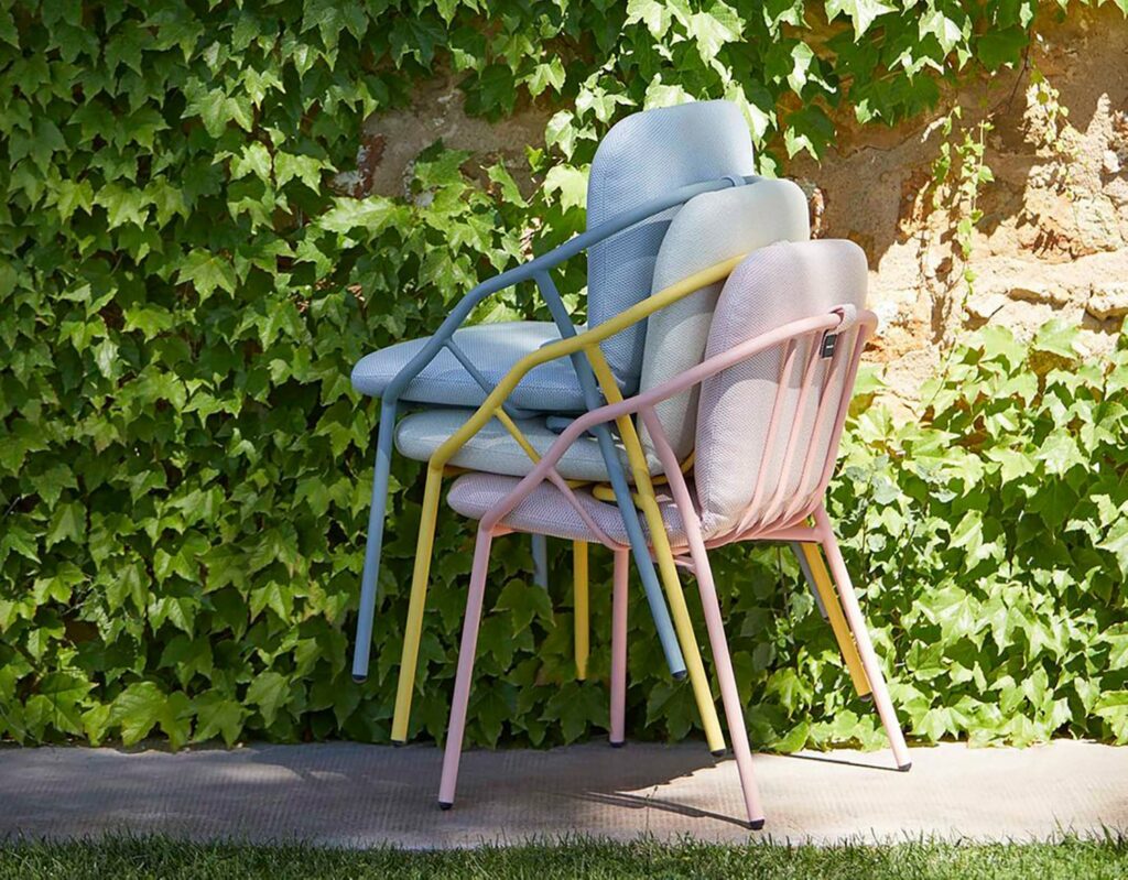 Chaise de jardin Madrid Nansa MUSOLA empilable