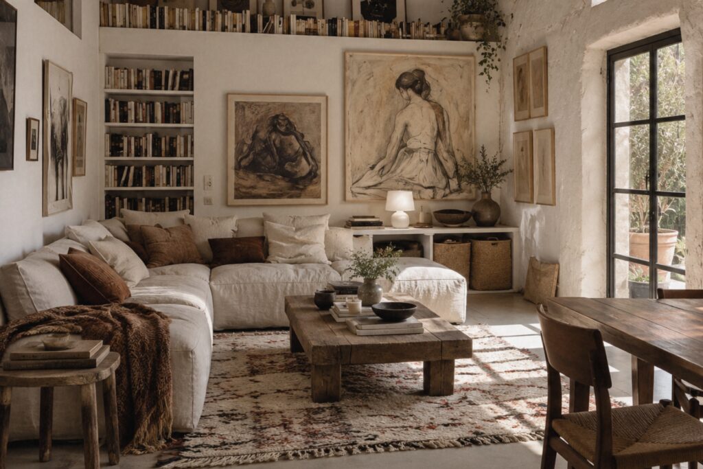 salon style bohème