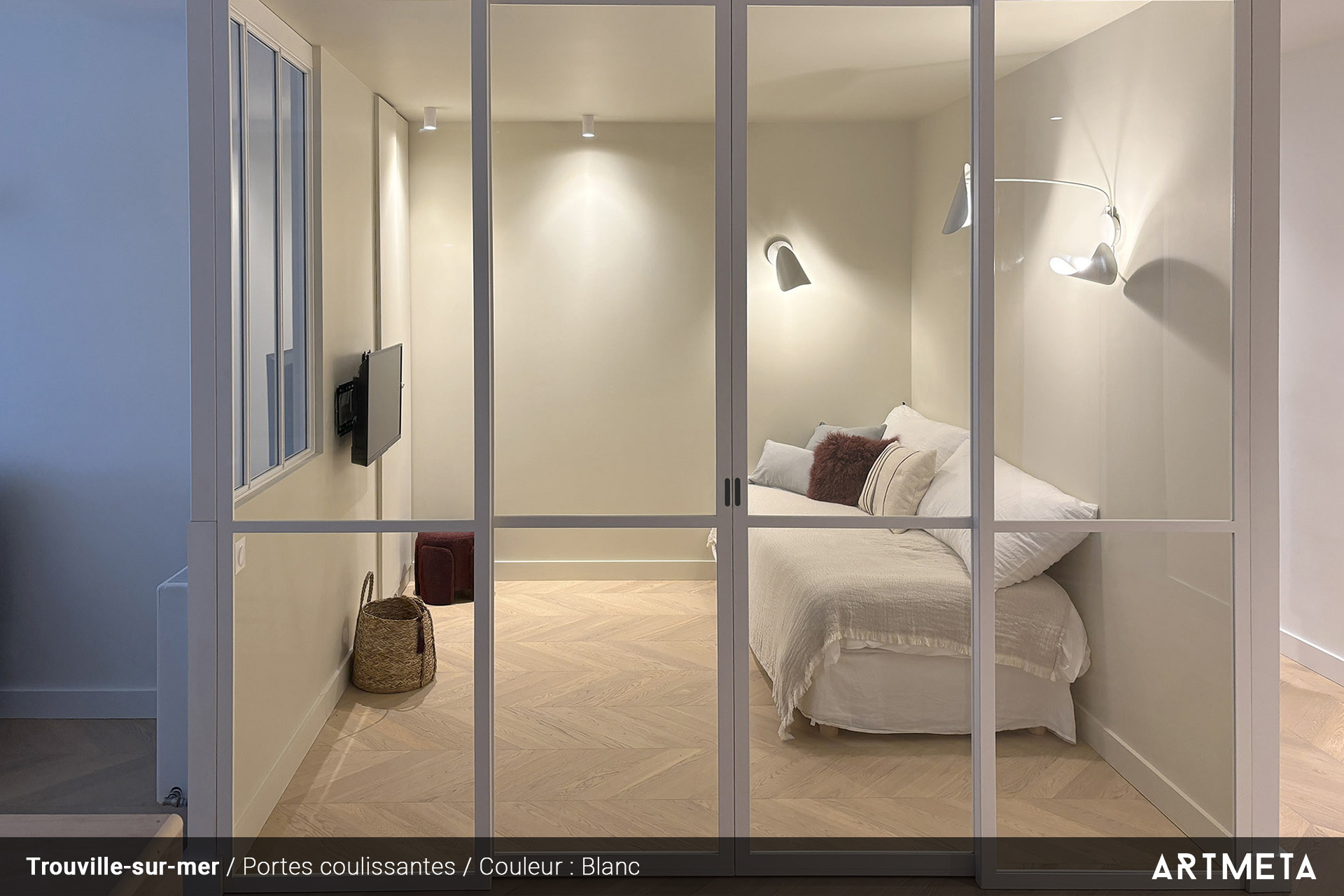 verrière sur mesure Paris portes coulissantes