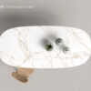 Plateau de table à manger céramique DEKTON ENTZO