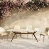 Table extérieure Papillon céramique DEKTON