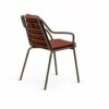 Chaise de jardin Saragosse MUSOLA Sorell rouge