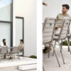 Chaise de jardin Saragosse MUSOLA Sorell beige