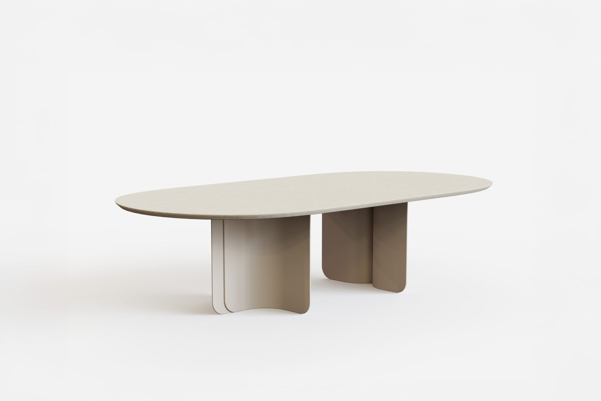 Table basse Corolle en céramique DEKTON