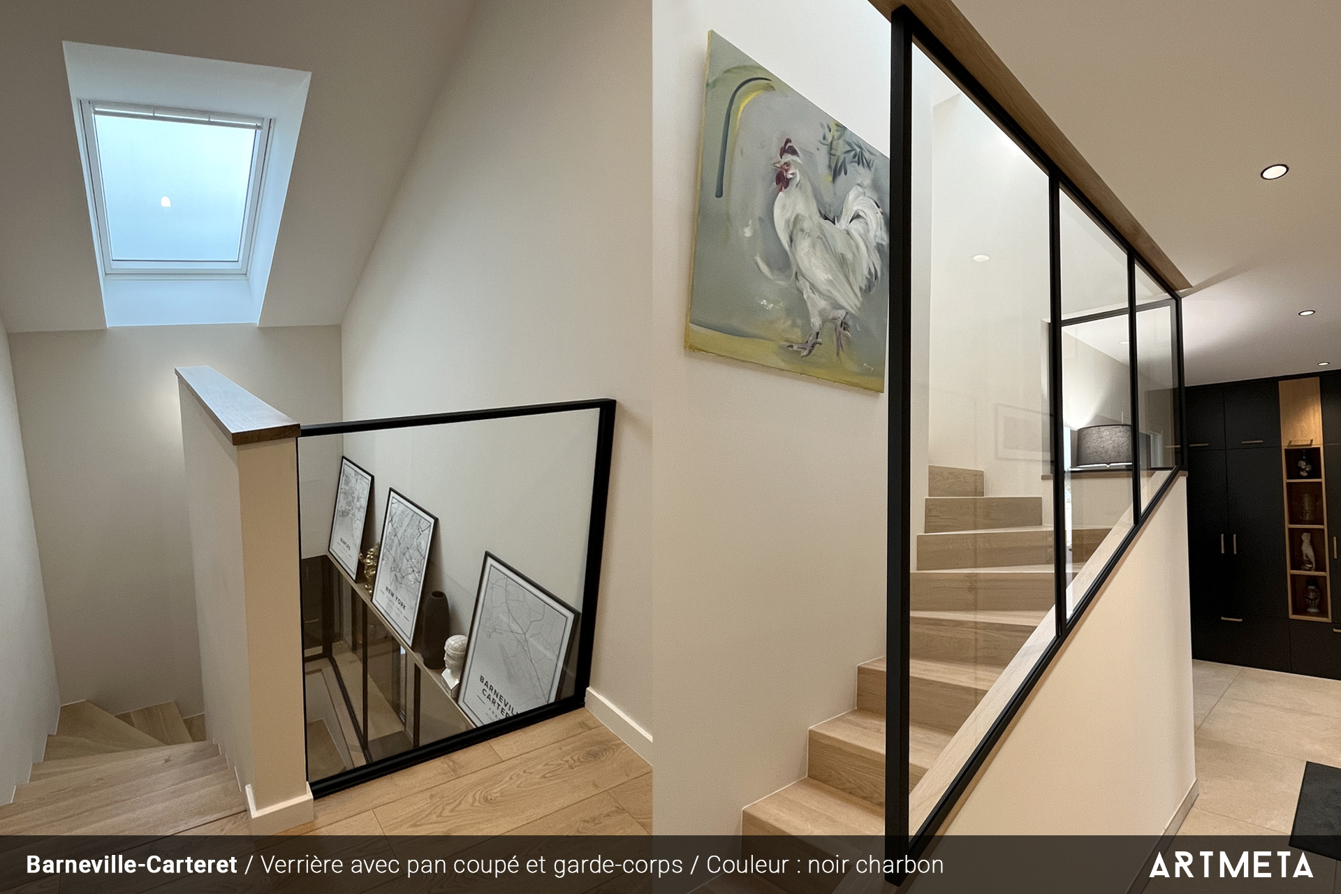 Réalisation verrière Barneville Carteret