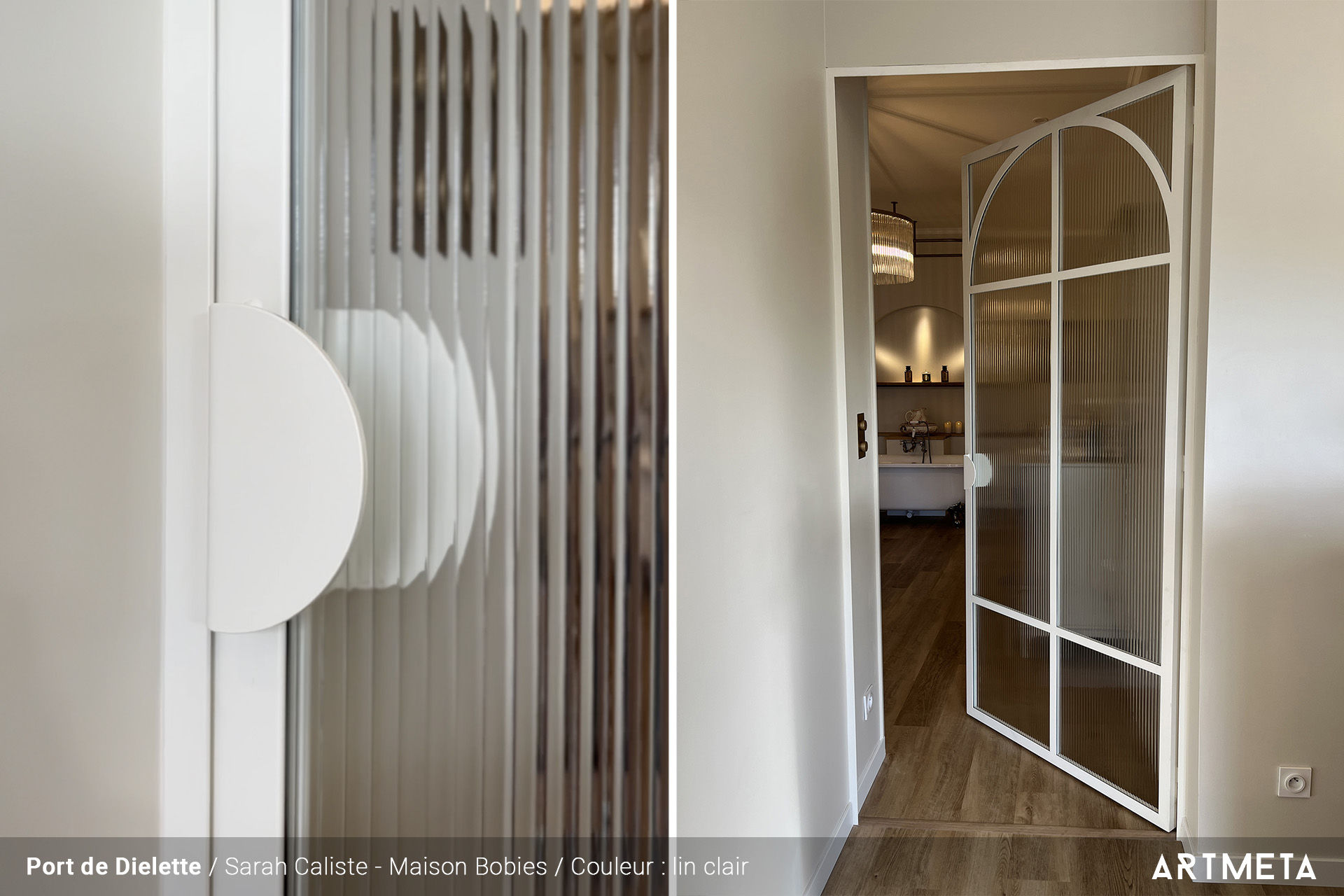 REALISATION VERRIÈRE sarah caliste dielette