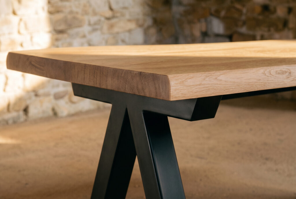 Table bois massif Aubier